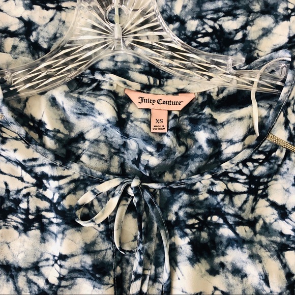 Juicy Couture tie dye sleeveless summer top blouse - Picture 5 of 8